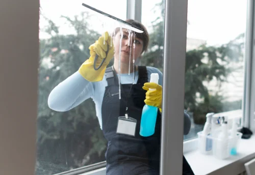 Nettoyage de vitres intérieures et extérieures à Frières-Faillouël